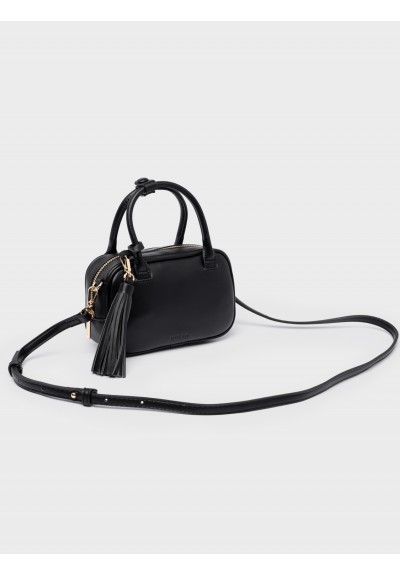 Nolah Γυναικεία Τσάντα ώμου & χιαστί Laura Black Gold