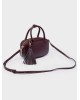 Nolah Γυναικεία Τσάντα ώμου & χιαστί Laura Burgundy Gold Γυναικείες Τσάντες