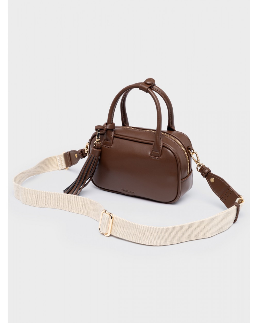 Nolah Γυναικεία Τσάντα ώμου & χιαστί Laura Brown Gold Γυναικείες Τσάντες