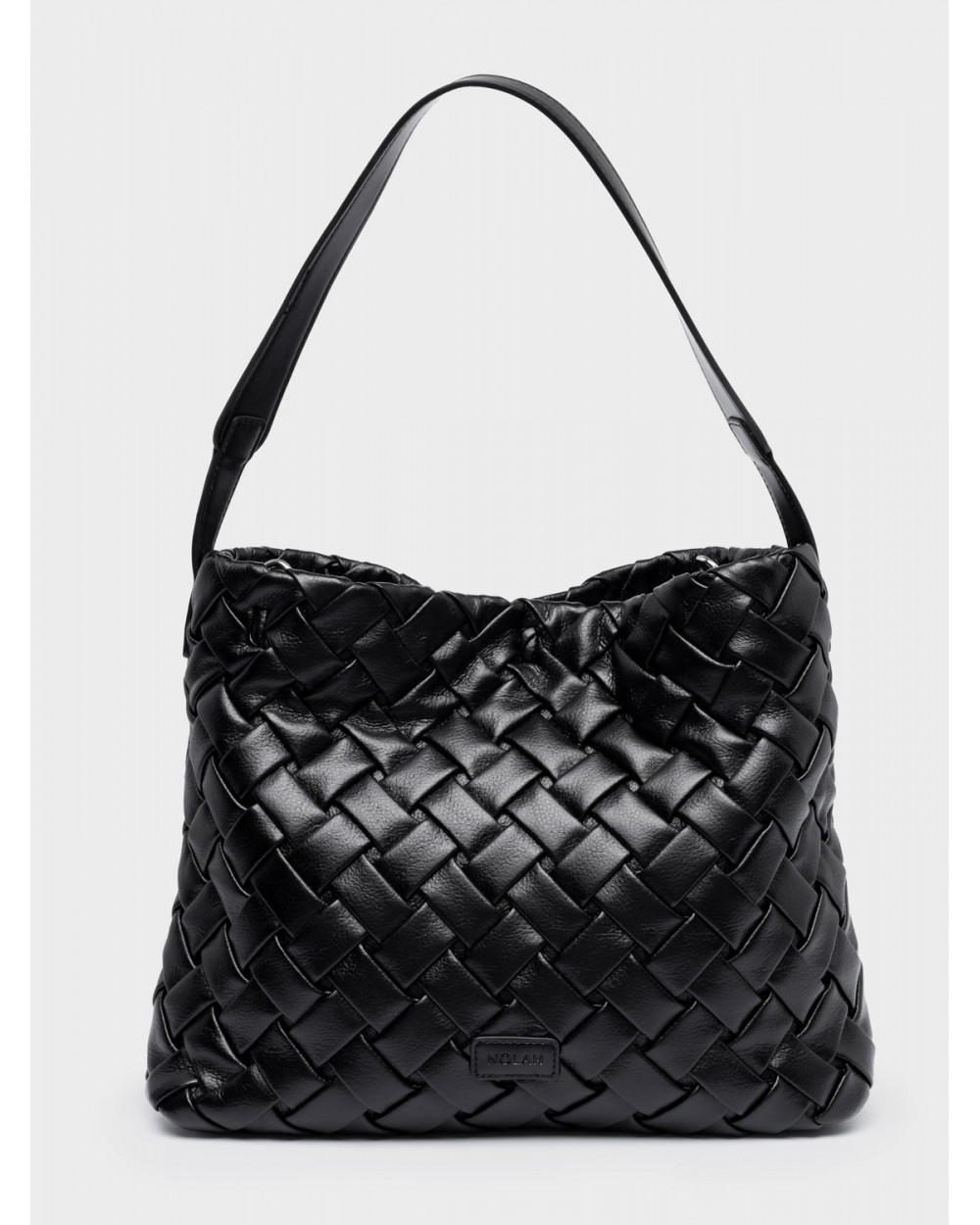 Nolah Γυναικεία Τσάντα ώμου & χιαστί Gemma Black Silver Γυναικείες Τσάντες