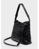 Nolah Γυναικεία Τσάντα ώμου & χιαστί Gemma Black Silver Γυναικείες Τσάντες