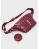 Nolah Γυναικεία Beltbag Harlow Burgundy Γυναικείες Τσάντες