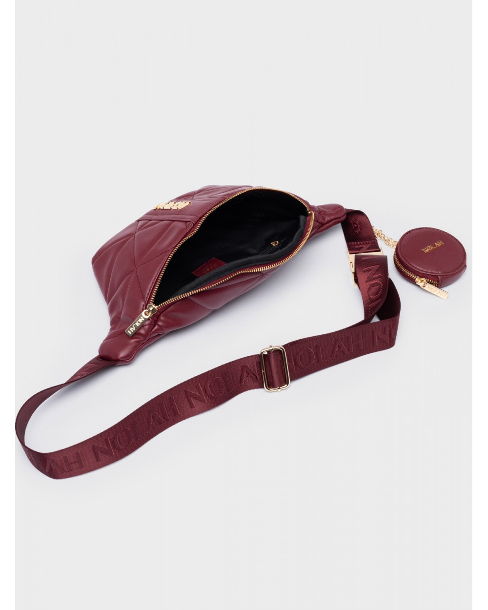 Nolah Γυναικεία Beltbag Harlow Burgundy Γυναικείες Τσάντες