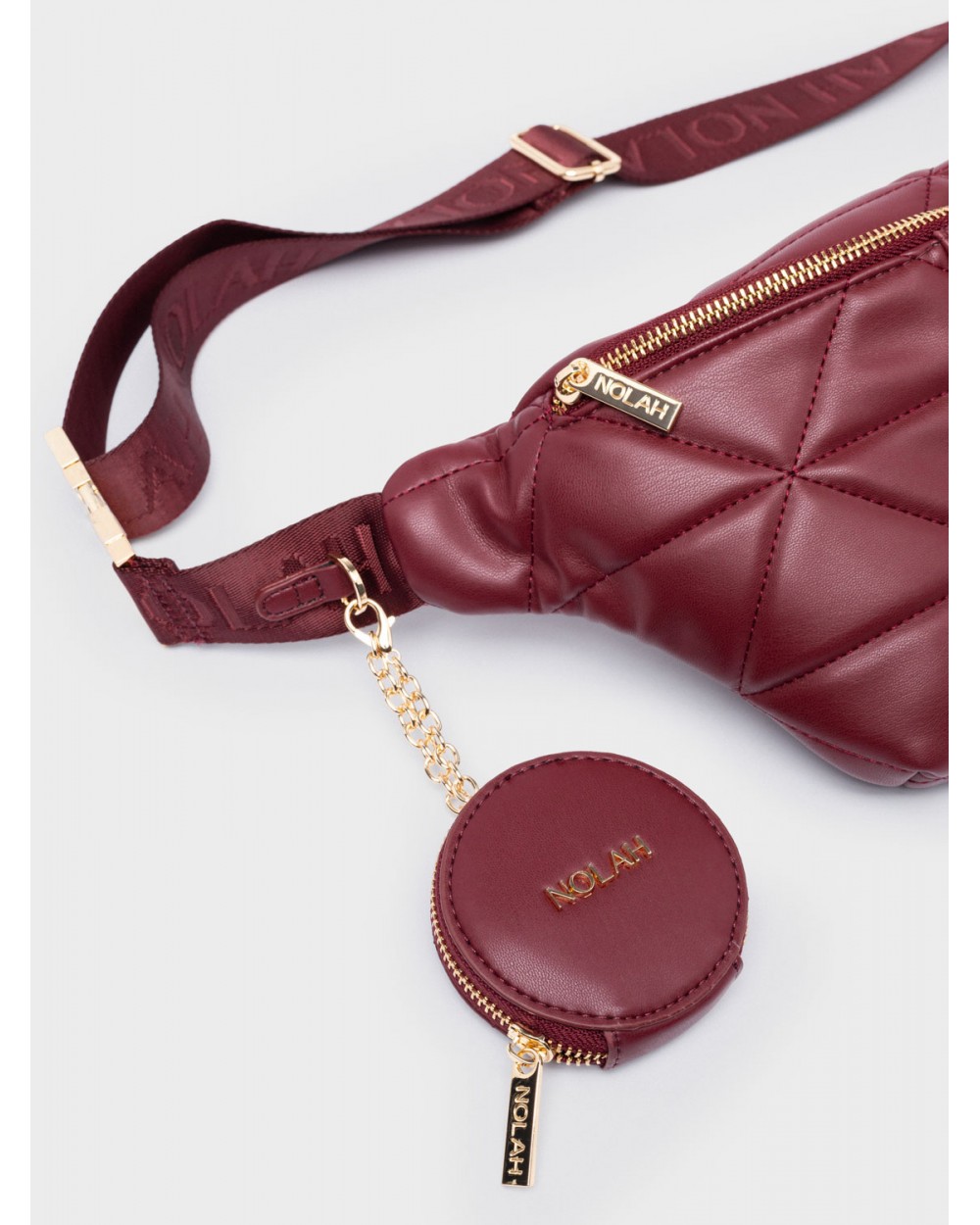 Nolah Γυναικεία Beltbag Harlow Burgundy Γυναικείες Τσάντες