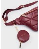 Nolah Γυναικεία Beltbag Harlow Burgundy Γυναικείες Τσάντες
