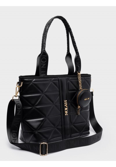Nolah Γυναικεία Τσάντα ώμου & χιαστί Ava Black