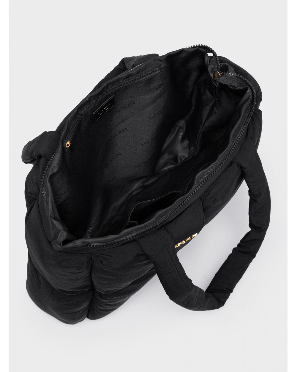 Nolah Γυναικεία Τσάντα ώμου Gymlove Black Light Gold Γυναικείες Τσάντες