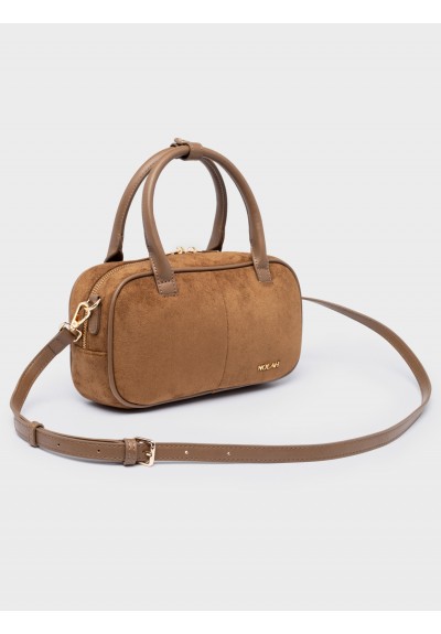 Nolah Γυναικεία Τσάντα ώμου & χιαστί Gisou Brown