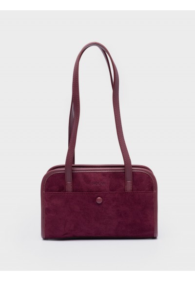 Nolah Γυναικεία Τσάντα ώμου & χιαστί Noema Burgundy