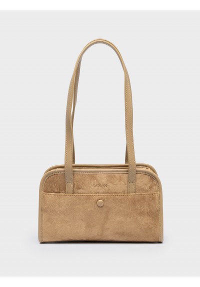 Nolah Γυναικεία Τσάντα ώμου & χιαστί Noema Beige