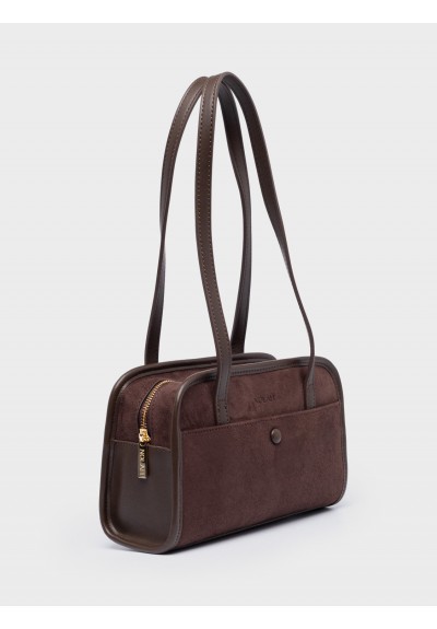 Nolah Γυναικεία Τσάντα ώμου & χιαστί Noema Brown