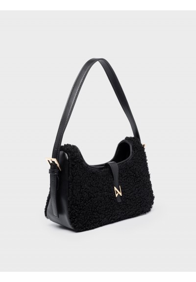 Nolah Γυναικεία Τσάντα ώμου Sheepy Black