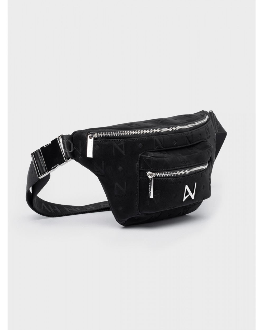 Nolah Γυναικεία Belt Bag Quinn Black Silver Γυναικείες Τσάντες