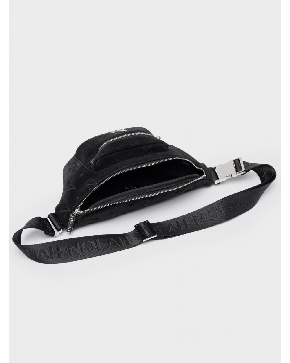 Nolah Γυναικεία Belt Bag Quinn Black Silver Γυναικείες Τσάντες