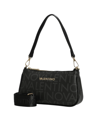 Valentino γυναικεία τσάντα ώμου & χιαστί Regina VBS9IS13 Μαύρο