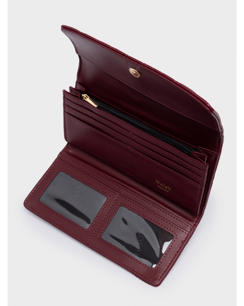 Nolah Γυναικείο Πορτοφόλι Violet Burgundy Γυναικεία Πορτοφόλια