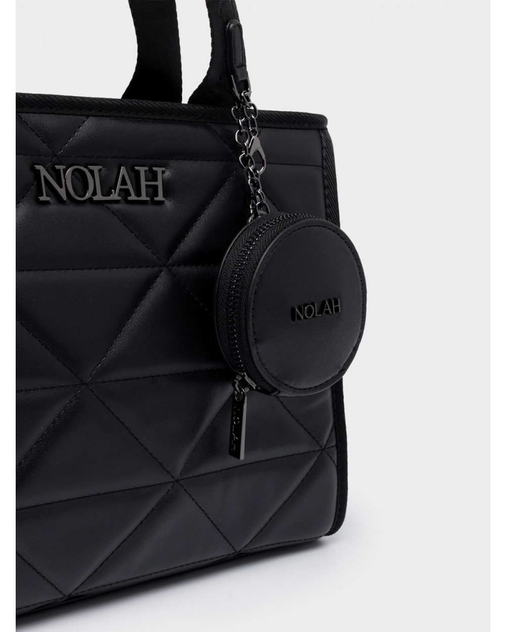 Nolah Γυναικεία Τσάντα ώμου & χιαστί Ryder Medium Black Gun Γυναικείες Τσάντες