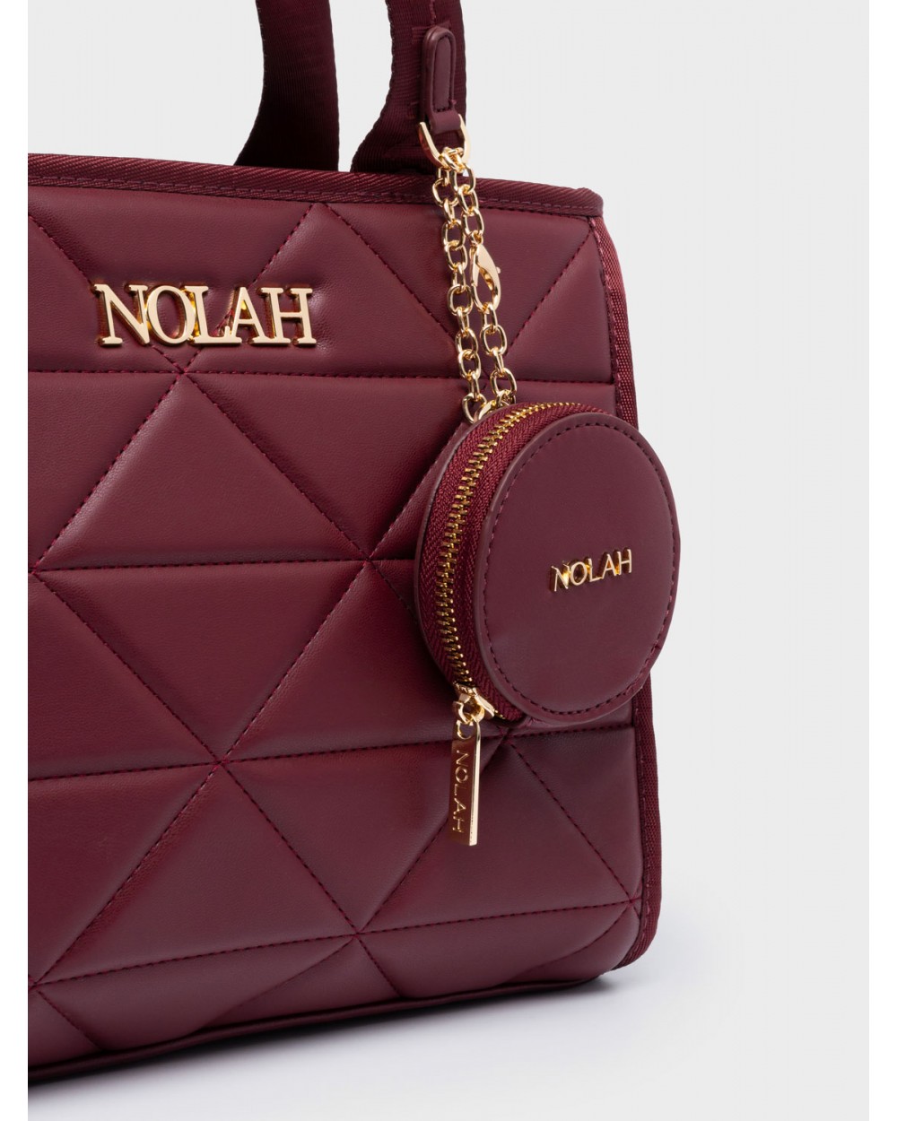 Nolah Γυναικεία Τσάντα ώμου & χιαστί Ryder Medium Burgundy Γυναικείες Τσάντες