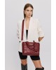 Nolah Γυναικεία Τσάντα ώμου & χιαστί Ryder Medium Burgundy Γυναικείες Τσάντες