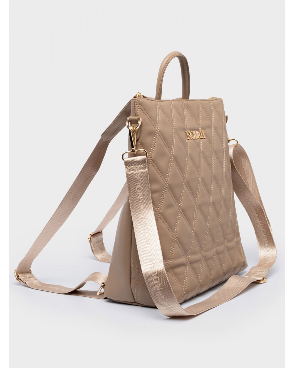 Nolah Γυναικεία Τσάντα Βackpack & χιαστί Rhode Taupe Γυναικείες Τσάντες