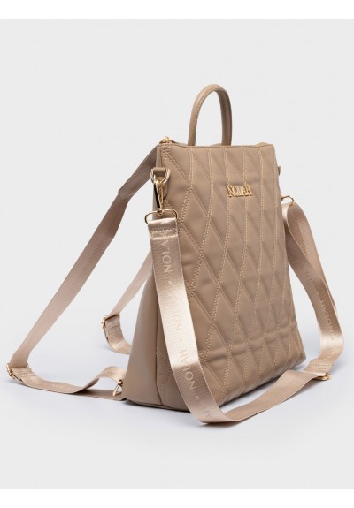 Nolah Γυναικεία Τσάντα Βackpack & χιαστί Rhode Taupe