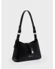 Nolah Γυναικεία Τσάντα ώμου & χιαστί Esme Black Silver Γυναικείες Τσάντες