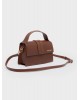 Nolah Γυναικεία Τσάντα ώμου & χιαστί Blake Chocolate Brown Γυναικείες Τσάντες