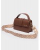Nolah Γυναικεία Τσάντα ώμου & χιαστί Blake Chocolate Brown Γυναικείες Τσάντες