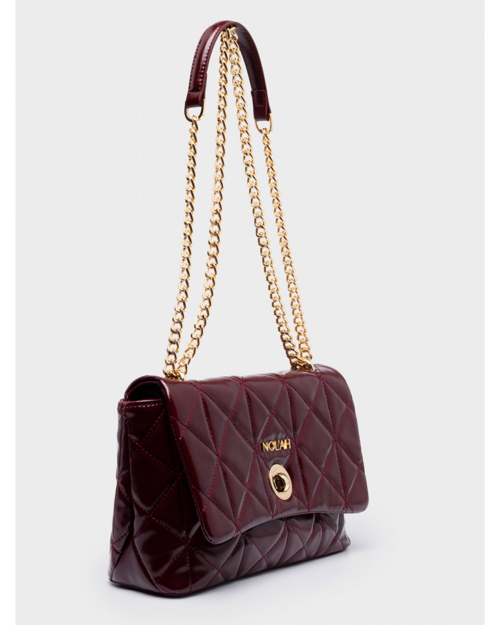 Nolah Γυναικεία Τσάντα ώμου & χιαστί Margiela Burgundy Γυναικείες Τσάντες