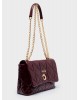 Nolah Γυναικεία Τσάντα ώμου & χιαστί Margiela Burgundy Γυναικείες Τσάντες