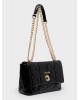 Nolah Γυναικεία Τσάντα ώμου & χιαστί Margiela Black Light Gold Γυναικείες Τσάντες