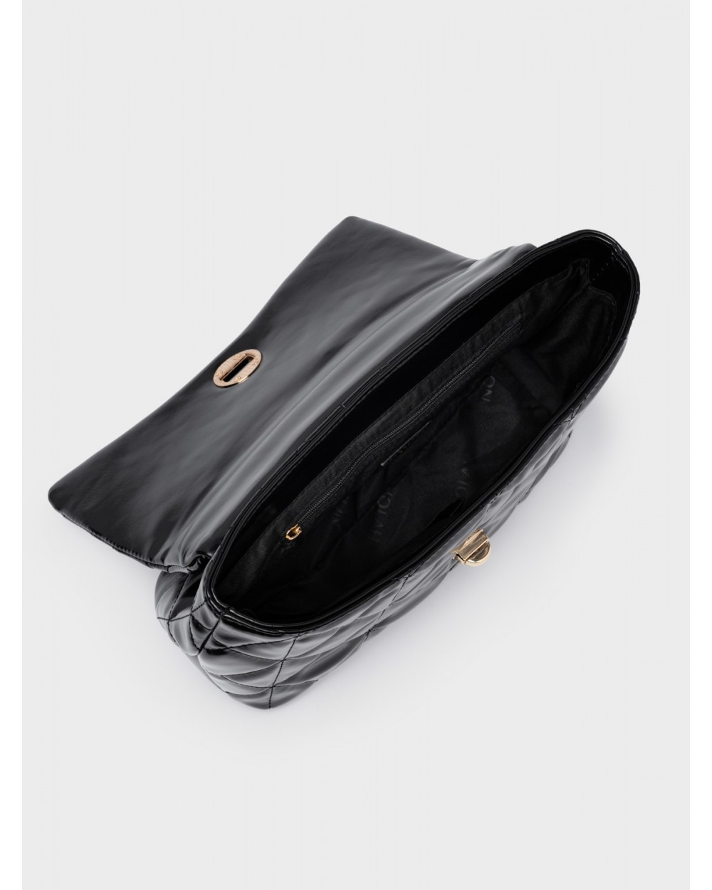 Nolah Γυναικεία Τσάντα ώμου & χιαστί Margiela Black Light Gold Γυναικείες Τσάντες