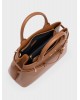 Nolah Γυναικεία Τσάντα ώμου & χιαστί Velinia Brown Light Gold Γυναικείες Τσάντες