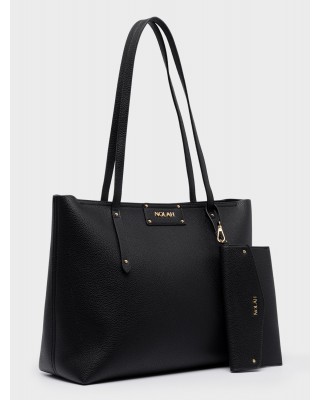 Nolah Γυναικεία Τσάντα ώμου Serenity Black Light Gold