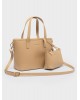 Nolah Γυναικεία Τσάντα ώμου & χιαστί Roma Beige Light Gold Γυναικείες Τσάντες