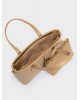 Nolah Γυναικεία Τσάντα ώμου & χιαστί Roma Beige Light Gold Γυναικείες Τσάντες