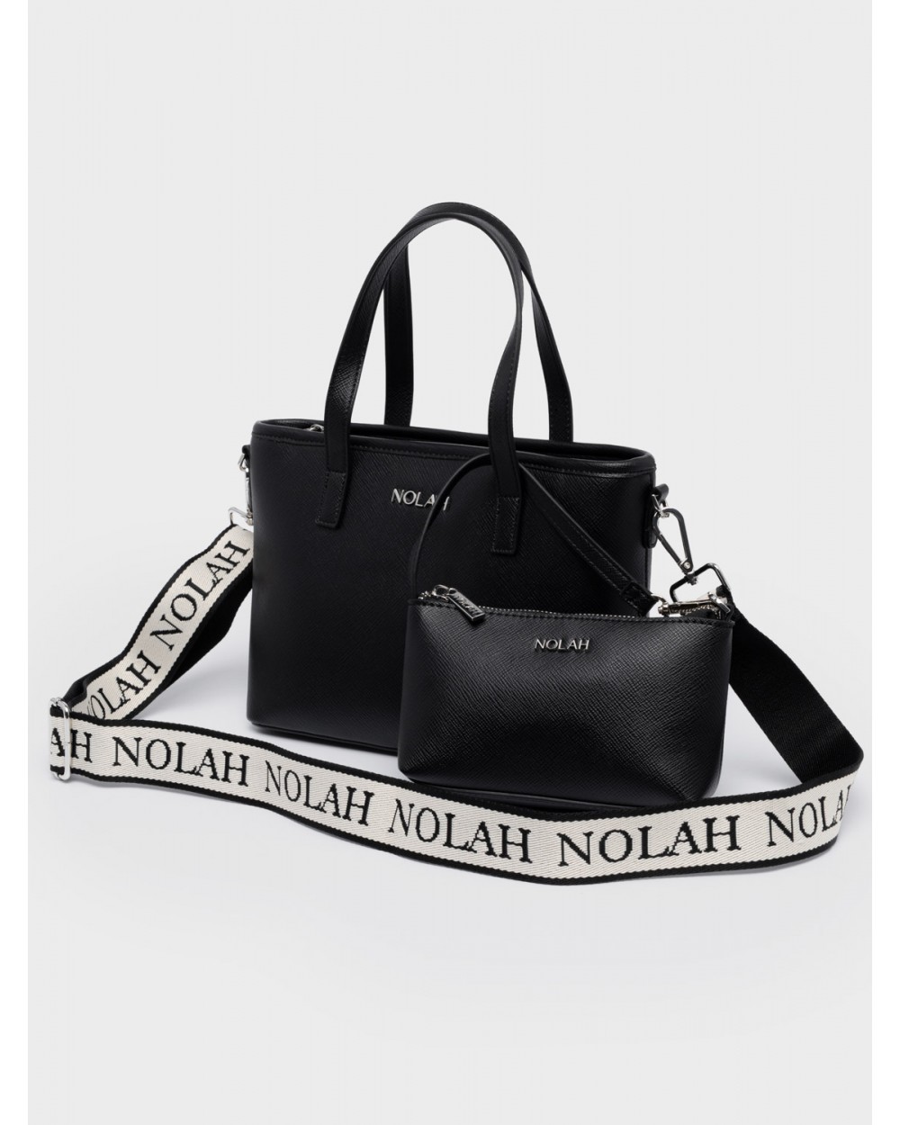 Nolah Γυναικεία Τσάντα ώμου & χιαστί Roma Black Light Gold Γυναικείες Τσάντες Nolah Γυναικεία Τσάντα ώμου & χιαστί Roma Black Light Gold Γυναικείες Τσάντες