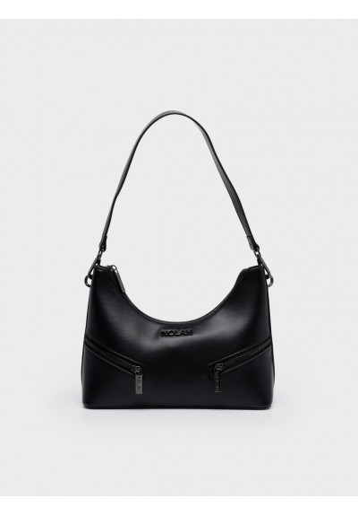 Nolah Γυναικεία Τσάντα ώμου & χιαστί Ozon Black Gun