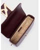 Nolah Γυναικεία Τσάντα ώμου & χιαστί Niki Burgundy Light Gold Γυναικείες Τσάντες