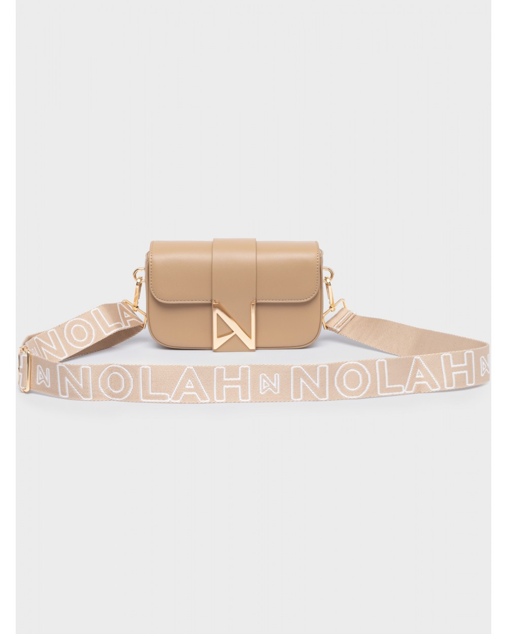 Nolah Γυναικεία Τσάντα ώμου & χιαστί Niki Beige Light Gold Γυναικείες Τσάντες Nolah Γυναικεία Τσάντα ώμου & χιαστί Niki Beige Light Gold Γυναικείες Τσάντες
