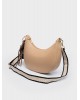 Nolah Γυναικεία Τσάντα ώμου & χιαστί Fabela Beige Light Gold Γυναικείες Τσάντες