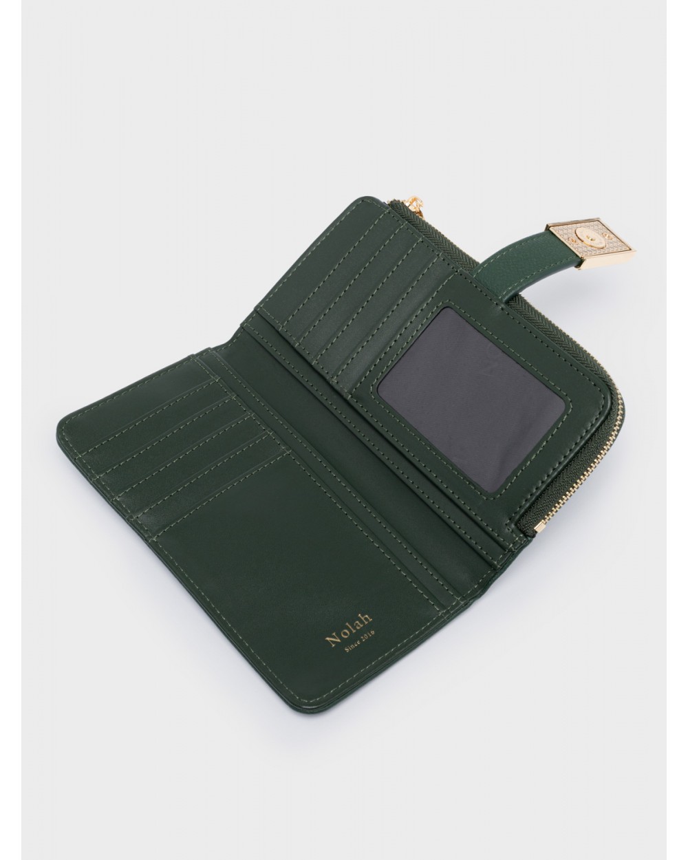 Nolah Γυναικείο Πορτοφόλι Savvina Dark Green Light Gold Γυναικεία Πορτοφόλια Nolah Γυναικείο Πορτοφόλι Savvina Dark Green Light Gold Γυναικεία Πορτοφόλια