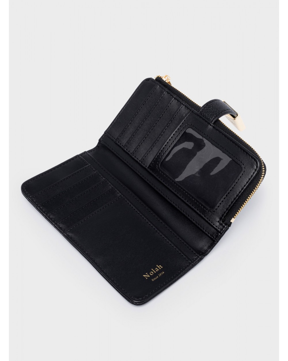 Nolah Γυναικείο Πορτοφόλι Savvina Black Light Gold Γυναικεία Πορτοφόλια Nolah Γυναικείο Πορτοφόλι Savvina Black Light Gold Γυναικεία Πορτοφόλια