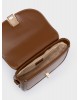 Nolah Γυναικεία Τσάντα ώμου & χιαστί Madrid Brown Light Gold Γυναικείες Τσάντες Nolah Γυναικεία Τσάντα ώμου & χιαστί Madrid Brown Light Gold Γυναικείες Τσάντες