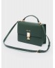 Nolah Γυναικεία Τσάντα ώμου & χιαστί Sevile Dark Green Light Gold Γυναικείες Τσάντες