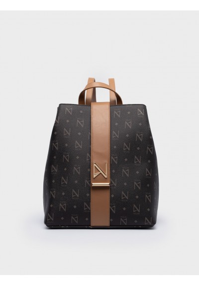 Nolah Γυναικεία Backpack Heron Brown Light Gold