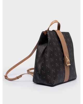 Nolah Γυναικεία Backpack Heron Brown Light Gold