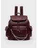 Nolah Γυναικεία Backpack Tasha Burgundy Γυναικείες Τσάντες