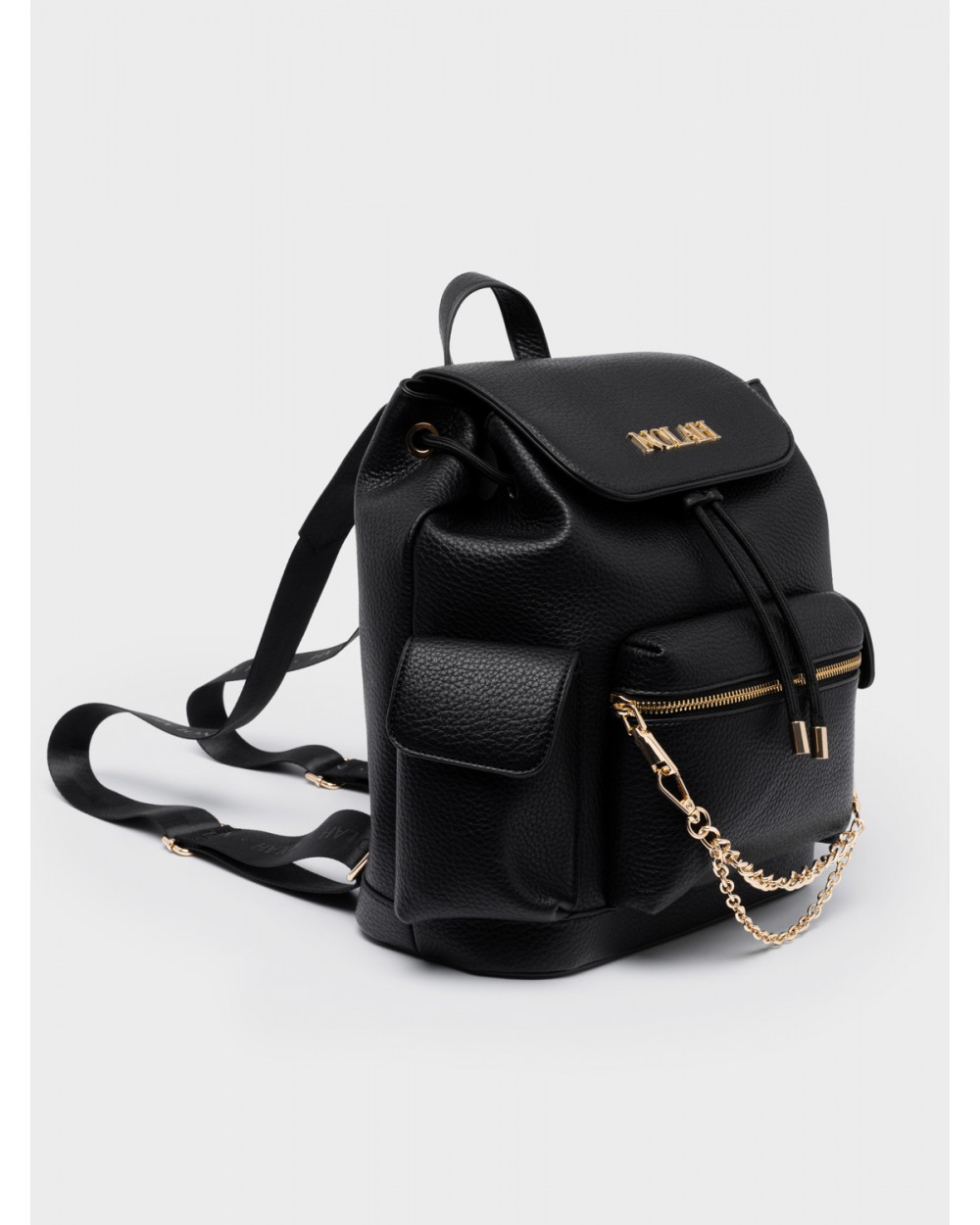 Nolah Γυναικεία Backpack Tasha Black Light Gold Γυναικείες Τσάντες