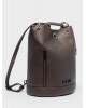 Nolah Γυναικεία Backpack & ώμου Teo Metallic Gun Γυναικείες Τσάντες
